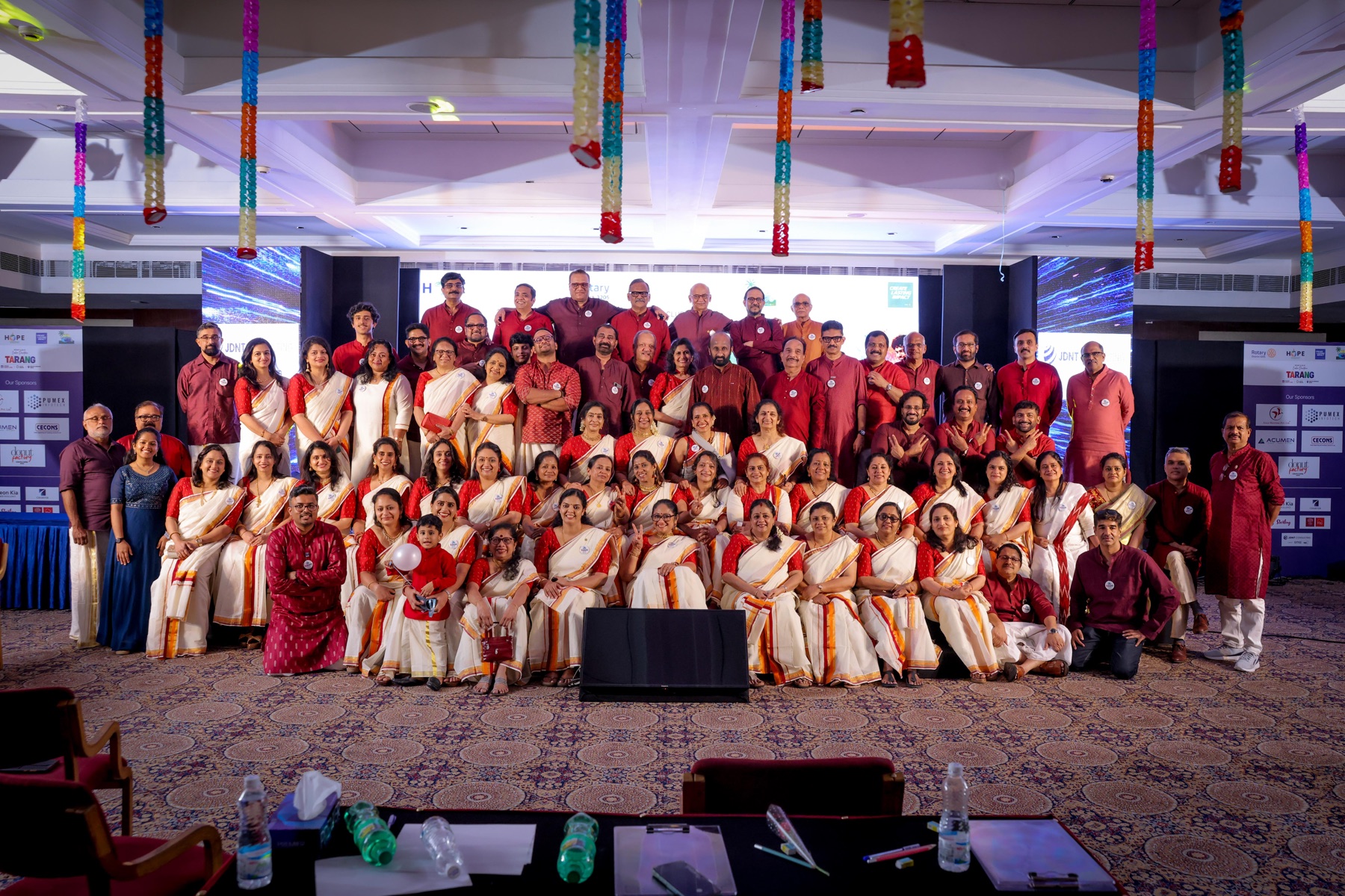 Rotary Club of Cochin Downtown family at TARANG 2026